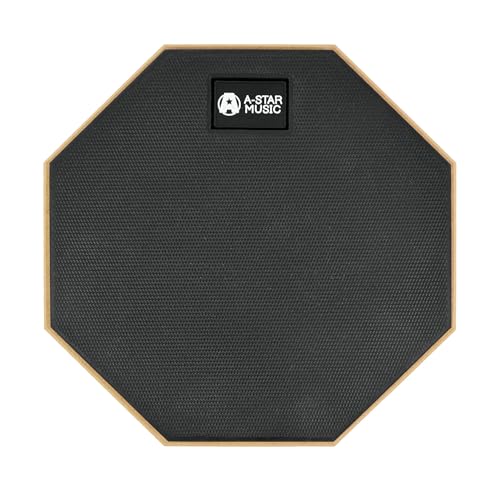 A-Star Übungs-Drum-Pad, 8-Zoll-Silent-Snare-Gummi, Einseitig von A-Star