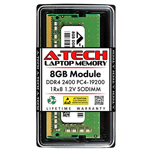 A-Tech 8 GB RAM Ersatz für Samsung M471A1K43BB1-CRC | DDR4 2400 MHz PC4-19200 1Rx8 1,2 V SODIMM 260-Pin Arbeitsspeicher von A-Tech