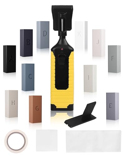 Vinylboden Reparaturset 15 Stück Laminat Reparaturset, PVC Vinyl und Kunststoff Parkett Reparaturset für Laminat Parket Holz Vinylböden, Holz Reparaturset 11 Farben Hartwachs, reparaturset Fliesen von A aBlumen