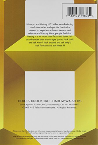Heroes Under Fire: Shadow Warriors Ep 7 [DVD] [Import] von A&E Home Video