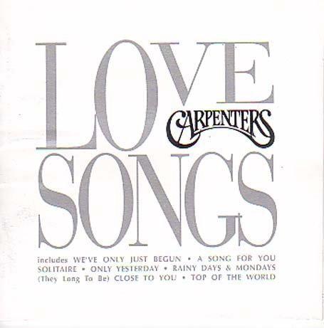 Love Songs by Carpenters (1998) Audio CD von A&M