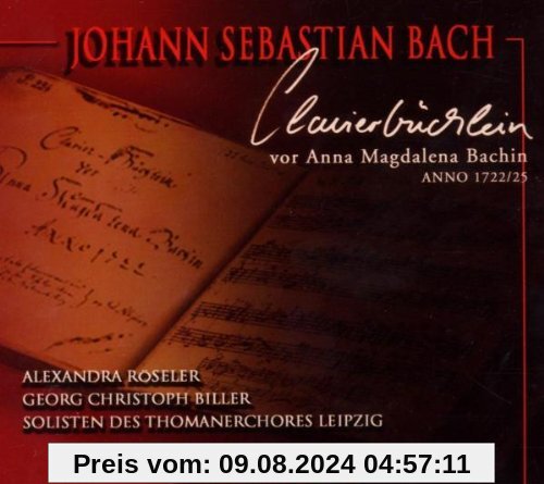 Klavierbüchlein für Anna Magdalena Bach von A. Roeseler