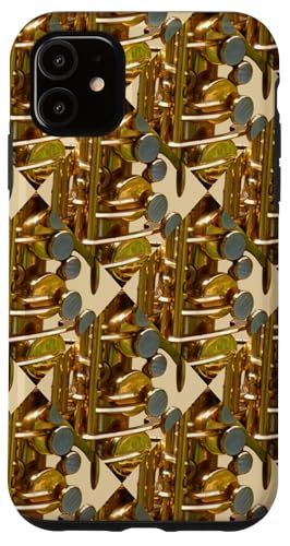 Saxophon-Tasten überall Hülle für iPhone 11 Saxophon-Tasten überall Hülle für iPhone 11 von A. Saxeophone