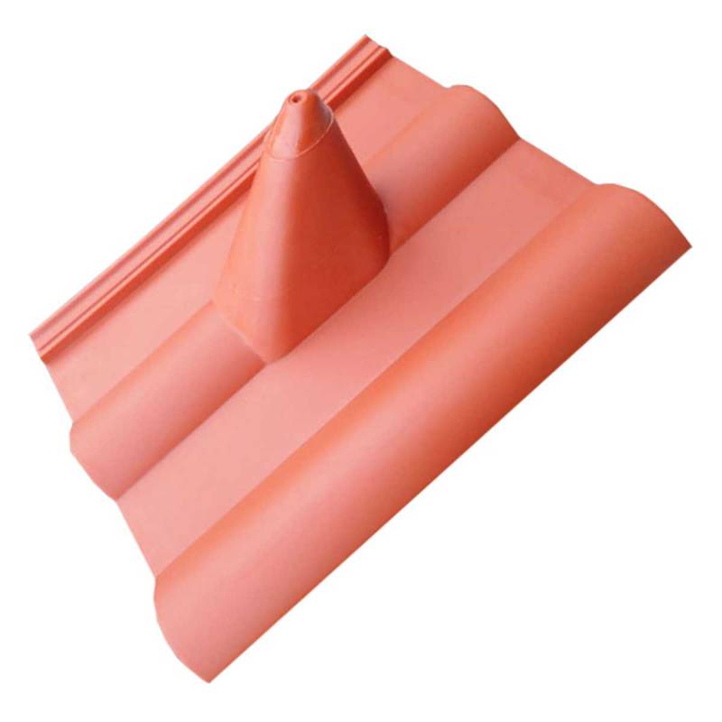 Dachpfanne Dachziegel PVC Abdeckung Frankfurter Ziegelrot von A.S.SAT