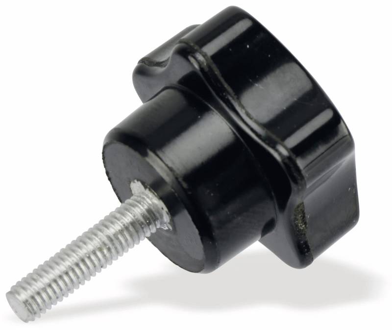 Sterngriffschraube, M5/15mm, schwarz von A.T.Shop s.r.o