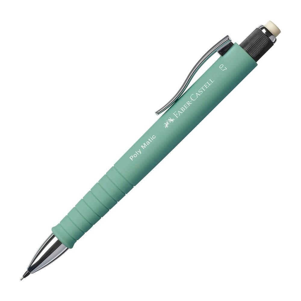 FABER-CASTELL POLY MATIC Druckbleistift grün B 0,7 mm von A.W. Faber-Castell