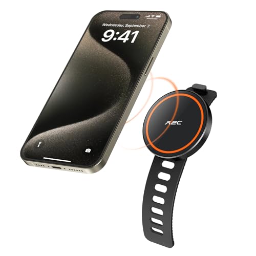 A2C Mag-Safe Grip Fahrradhalterung,Magnet Halterung Auto, Handyhalterung für Fitnessstudio, Heim-Fitness-Bikes, Workout-Ausrüstung, Kinderwagen und Wagenlenker Ckompatibel mit 4.7-6.5" Smartphones A2C Mag-Safe Grip Fahrradhalterung,Magnet Halterung Auto, Handyhalterung für Fitnessstudio, Heim-Fitness-Bikes, Workout-Ausrüstung, Kinderwagen und Wagenlenker Ckompatibel mit 4.7-6.5" Smartphones von A2C