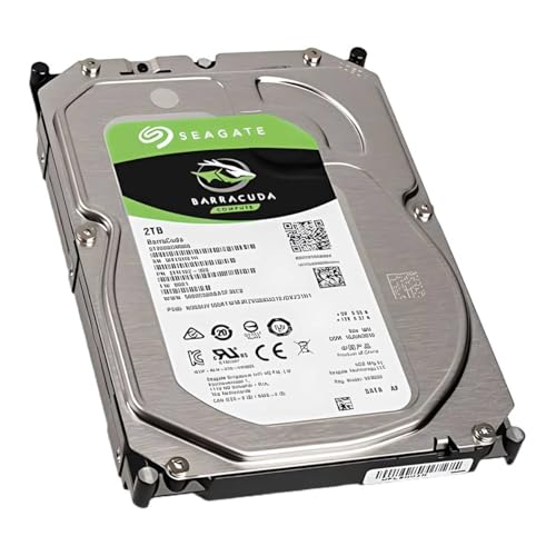 A2ZWORLD, Interne Festplatte 2 TB, SATA 6 GBit/s, 3,5 Zoll, 7.200 U/min, 256 MB Cache für Desktop-PC, Büro/Gaming von A2ZWORLD