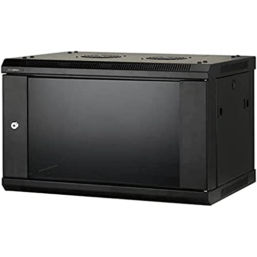 A2ZWORLD Rack Cabinet 19 Zoll auf Muro 6U P450 Schwarz Montierend DAHUA PFC200D-6U4D von A2ZWORLD