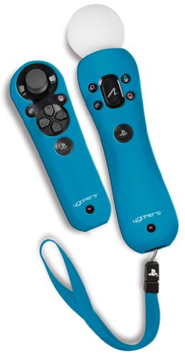 PlayStation 3 - PSMove - Controller and Navigation Silicone Jackets and Wrist Strap: Double Pack, blau [UK Import] von A4tech