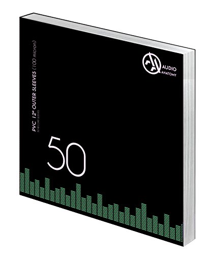 AA Audio Anatomy Vinyl-Außenhüllen 12“ PVC/100µ - Transparent, 50 Stück, AC009 AA AA Audio Anatomy Vinyl-Außenhüllen 12“ PVC/100µ - Transparent, 50 Stück, AC009 AA von AA Audio Anatomy