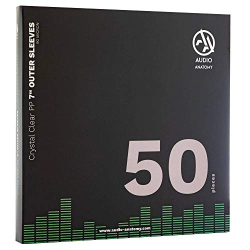 Audio Anatomy Vinyl Außenhüllen 7" - PP (90 micron) von AA Audio Anatomy
