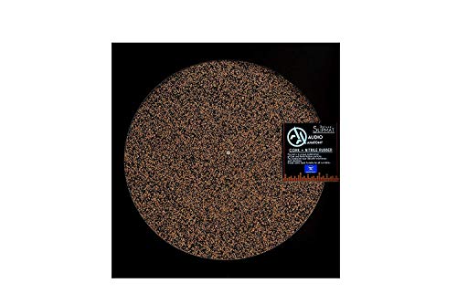 Audio Anatomy Vinyl-Plattentellerauflage aus Kork-Nitrilkautschuk Mischung (1,5 mm) von AA Audio Anatomy