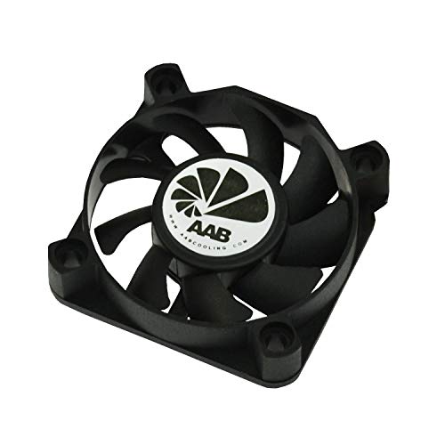 AABCOOLING Fan 5 - Leise und Efizient 50mm Gehäuselüfter - Ökonomische Reihe Für CPU Kühler, 3D Drucker, Ventilator, Computer, Lüfter 12V, 21 dB(A), 10,9 m3/h von AABCOOLING