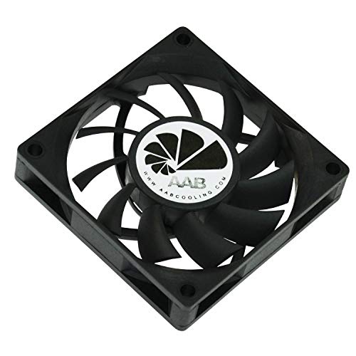 AABCOOLING Fan 7 - Leise und Efizient 70mm Gehäuselüfter - Ökonomische Reihe Für CPU Kühler, PC Ventilator, Fans, Prozessor Kühler, Ventilator 12V, 24 dB(A), 28,5 m3/h von AABCOOLING