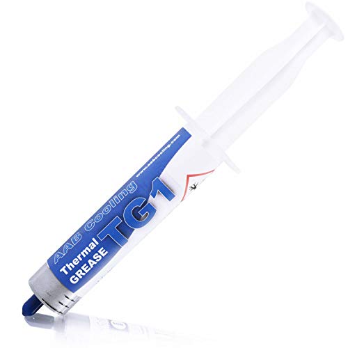 AABCOOLING Thermal Grease 1-25g - 4,8W/mK - hochleistungs-wärmeleitpaste mit Silber für Alle CPU-PC Kühler-Lüfter Prozessor, Laptop Cooler, Wasserkühlung, – Niedriger, Wärmeleitpad von AABCOOLING