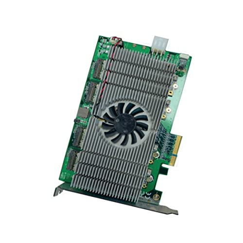 PER-TAIX8-A10-PCIE - AI Core PCIx4 mit 4X 2280 M.2-Modul (8MYDX), Lüfter von AAEON