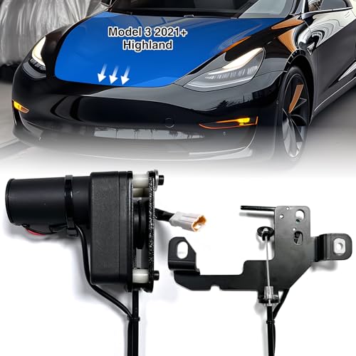 AAMHHM Tesla Model 3 Frunk Soft Close Highland Power Front Trunk Elektrische Saug-Autoverriegelung Kompatibel mit 2024 2023 2022 2021 (Tesla Model 3 Soft Frunk Close) von AAMHHM