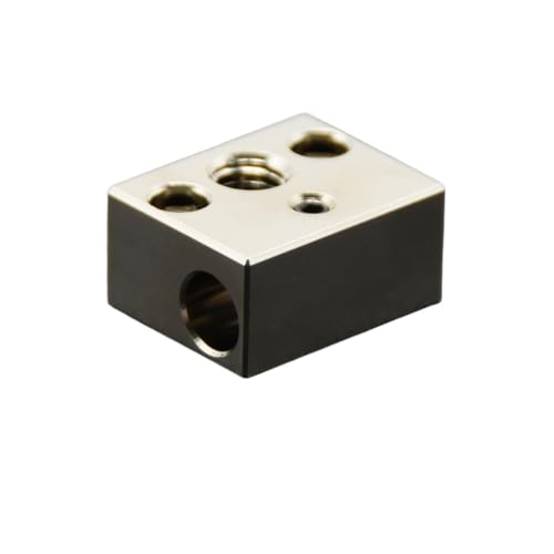 3D-Drucker-Heizblock for Ender-3 S1/CR-10 Smart Pro/Sermoon V1 Extruder-Kit(S1 Copper Plated,0.8mm) von AANAN