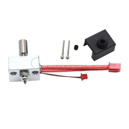 3D-Drucker-Heizblock for Ender-3 S1/CR-10 Smart Pro/Sermoon V1 Extruder-Kit(Titanium AL-Copper,0.8mm) von AANAN