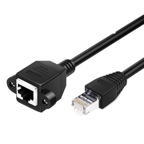 AANAN Netzwerkkabel-Verlängerungskabel RJ45 Computer-Breitband-Verlängerungsstecker Hundert Megabit Kupfer Männlich Zu Weiblich(10m) von AANAN