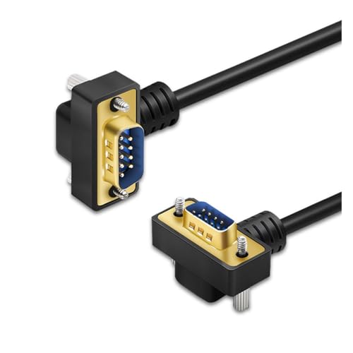 Ellenbogen DB9 90 Grad Serielles Kabel Stecker-Stecker-Verbindungskabel for Computerperipherie(10m) von AANAN