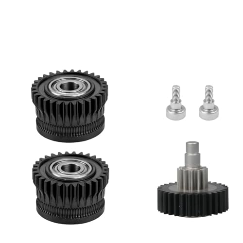 Extruder Metal Gear Machine 3 V3 Zubehör Alle Metall Extruder Passend for K1(SET B) von AANAN
