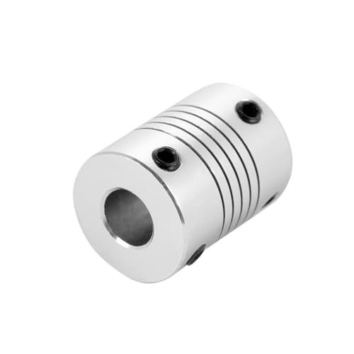 Flexible Kupplung for 3D-Drucker, 5 x 8 x 25 mm, geeignet for 17-Schritt-Motor-Encoder-Wellenkupplung, 8 mm x 5 mm, 8 x 8, 10 x 6,35 mm(5x10x25mm) von AANAN