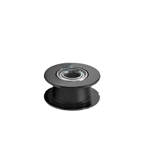 GT2 Zahnriemenscheibe, 16 Zähne, 20 Zähne, 3 mm oder 5 mm Bohrung, mit Lagern, Zahnriemen for 3D-Druckerkomponenten 6 mm 10 mm(16T W6 B3 without T,Gold Color) von AANAN