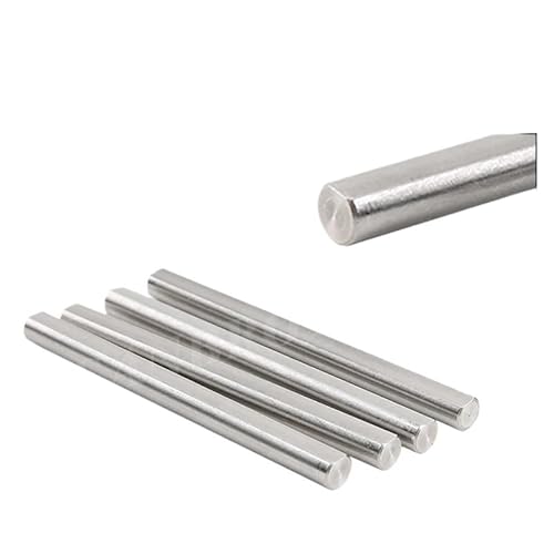 Stahlstange Typ D, Wellendurchmesser 5 mm, flach geschliffen, linear, rund, Länge 45/50/60/70/164/210/256/348 mm, Bewegungsteile for 3D-Drucker(With grooves,348mm) von AANAN