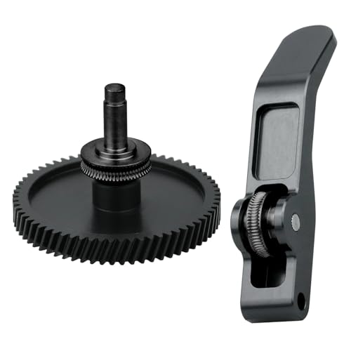 Verbesserter gehärteter Stahl for 3D-Drucker A1/A1 Mini-Extruder-Getriebebaugruppe CNC POM for Lab A1/A1 Mini(Svart,1set) von AANAN