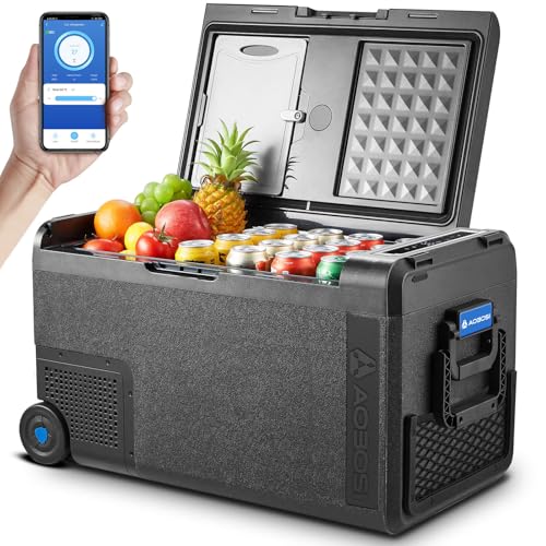 AAOBOSI 38L Kompressor Kühlbox, Kühlbox mit Kompressor, -20°C bis 20°C, Robuste Kühlbox 12V 230V für Autos, Lastwagen, Boote, Wohnmobile, Camping und Angeln AAOBOSI 38L Kompressor Kühlbox, Kühlbox mit Kompressor, -20°C bis 20°C, Robuste Kühlbox 12V 230V für Autos, Lastwagen, Boote, Wohnmobile, Camping und Angeln von AAOBOSI