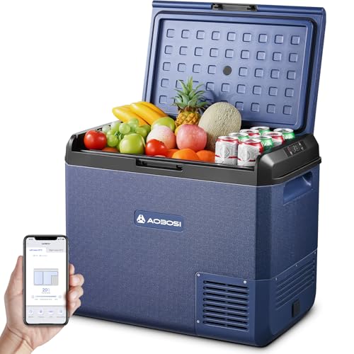 AAOBOSI Kompressor Kühlbox 60L: Camping Kühlbox Kompressor mit APP-Steuerung, IPX4 Wasserdicht, 12V/230V, -20°C bis 20°C Kühlbox Elektrisch für Auto, LKW, Boot, Camping, Fischen & Outdoor AAOBOSI Kompressor Kühlbox 60L: Camping Kühlbox Kompressor mit APP-Steuerung, IPX4 Wasserdicht, 12V/230V, -20°C bis 20°C Kühlbox Elektrisch für Auto, LKW, Boot, Camping, Fischen & Outdoor von AAOBOSI