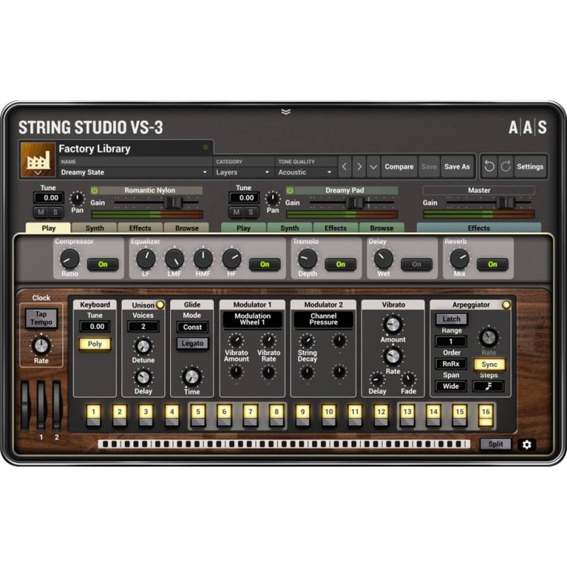 AAS String Studio VS-3 virtual instrument (download) von AAS