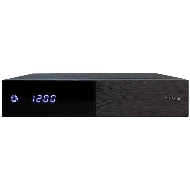 AB PULSe 4K UHD 1xDVB-S2X Sat Receiver (Linux E2 PVR H.265 HDR10 CI LAN schwarz) 128GB MicroSD von AB-COM