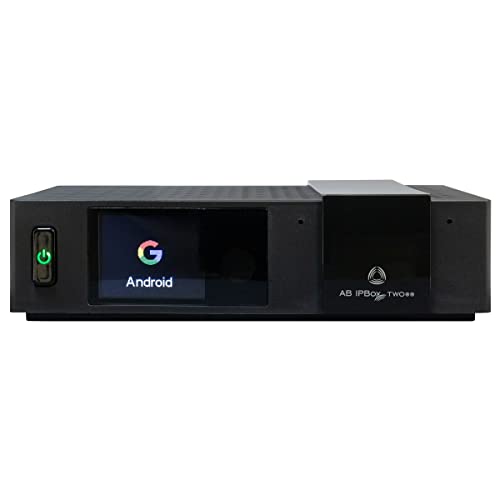 AB IPBox Two 4K UHD Android 8.0 Sat IP-Receiver (2X DVB-S2X, Dual-WiFi, LAN, CA, Bluetooth, HDMI) von AB Cryptobox