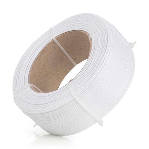 ABAFLEX PETG+ Filament 1.75 mm, 750g, REFILL 70mm, Weiß, Toleranz ±0.019mm, Perfekte Präzision, HIGH-TECH EU Prod., SUPER schneller 3D-Druckmaterialien ABAFLEX PETG+ Filament 1.75 mm, 750g, REFILL 70mm, Weiß, Toleranz ±0.019mm, Perfekte Präzision, HIGH-TECH EU Prod., SUPER schneller 3D-Druckmaterialien von ABAFLEX