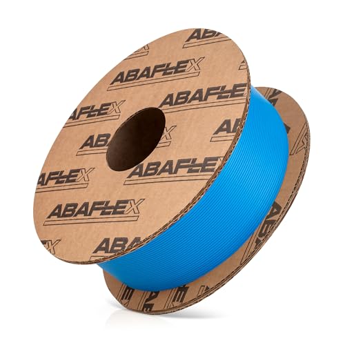 ABAFLEX PLA Filament 1.75 mm, 1000g, EKO Spule 84mm, Blau, Toleranz ±0.019mm, Perfekte Präzision, HIGH-TECH EU Prod., 3D-Druckmaterialien von ABAFLEX