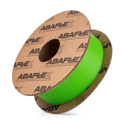 ABAFLEX PLA Filament 1.75 mm, 1000g, EKO Spule 84mm, Grün, Toleranz ±0.019mm, Perfekte Präzision, HIGH-TECH EU Prod., 3D-Druckmaterialien von ABAFLEX