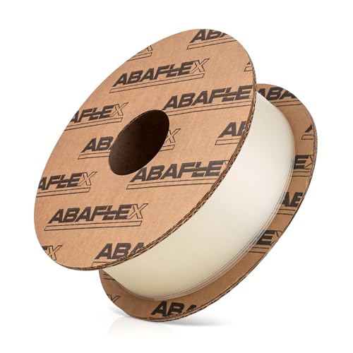 ABAFLEX PLA Filament 1.75 mm, 1000g, EKO Spule 84mm, Natur, Toleranz ±0.019mm, Perfekte Präzision, HIGH-TECH EU Prod., 3D-Druckmaterialien von ABAFLEX