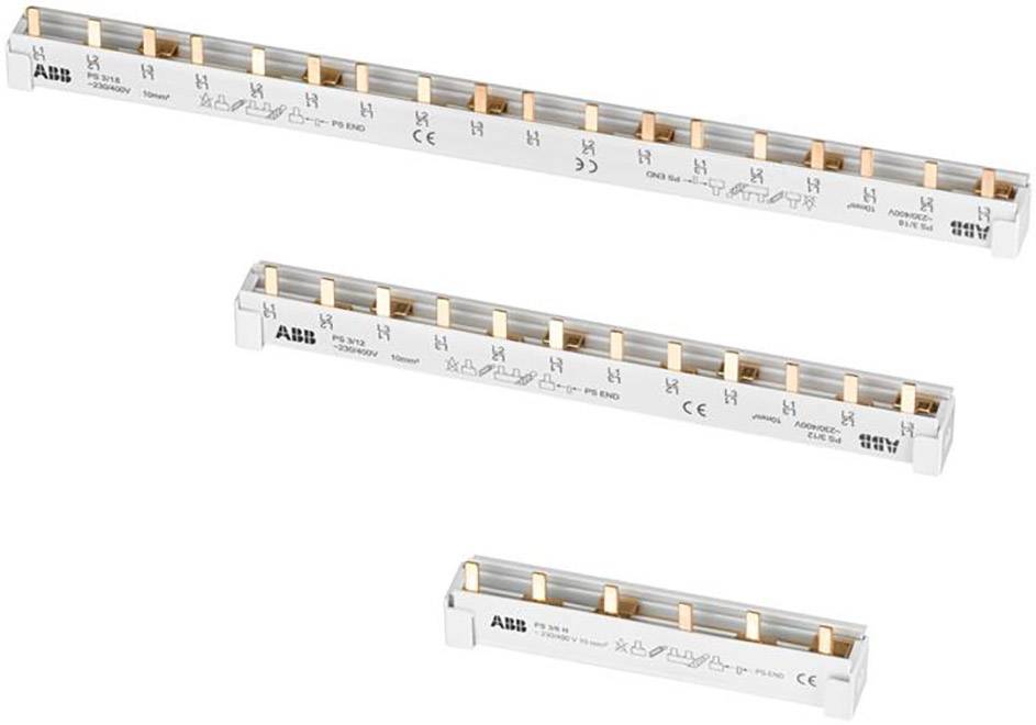ABB 3-Phasen-Sammelschiene pro PS3/12FI M compact 12 Module z.Ablängen ABB 3-Phasen-Sammelschiene pro PS3/12FI M compact 12 Module z.Ablängen von ABB Stotz-Kontakt / Striebel