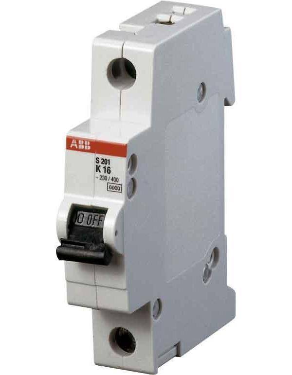 ABB Compact Automat S201-K 16A 1-polig GH S201 0001 R0467 ABB Compact Automat S201-K 16A 1-polig GH S201 0001 R0467 von ABB Stotz-Kontakt / Striebel