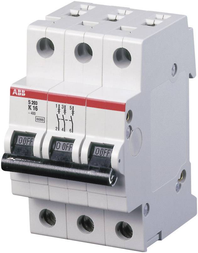 ABB Compact Automat S203-K 32A 3-polig GH S203 0001 R0537 ABB Compact Automat S203-K 32A 3-polig GH S203 0001 R0537 von ABB Stotz-Kontakt / Striebel