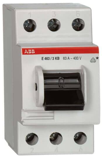 ABB Hauptschalter E463/3-KB 3x63A ** 2C CE16 0300 R0131 ABB Hauptschalter E463/3-KB 3x63A ** 2C CE16 0300 R0131 von ABB Stotz-Kontakt / Striebel
