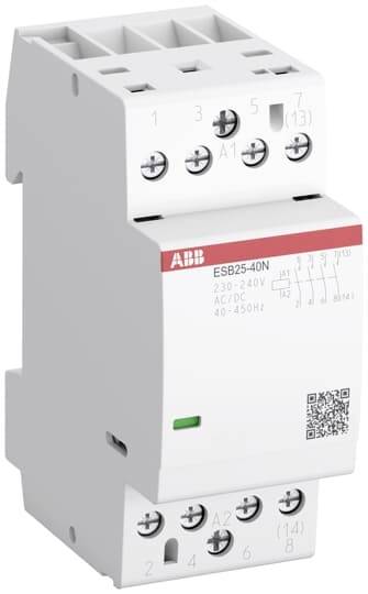 ABB Inst.-Schütz 230-240V 25A 3S/1Ö brummfrei ESB25-31N-06 ABB Inst.-Schütz 230-240V 25A 3S/1Ö brummfrei ESB25-31N-06 von ABB Stotz-Kontakt / Striebel