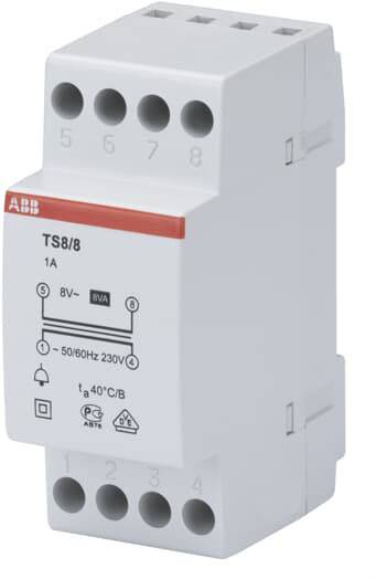 ABB Klingeltrafo 8VA 8VAC TS8/8 2CSM228665R0812 ABB Klingeltrafo 8VA 8VAC TS8/8 2CSM228665R0812 von ABB Stotz-Kontakt / Striebel