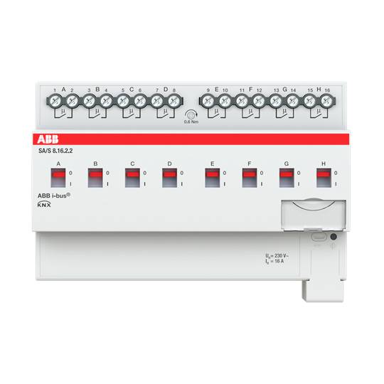 ABB Schaltaktor 8fach 16 A SA/S8.16.2.2 REG 2CDG110263R0011 von ABB Stotz-Kontakt / Striebel