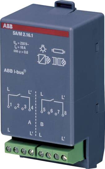 ABB Schaltaktormodul 2fach SA/M2.16.1 16A 2CDG110100R0011 ABB Schaltaktormodul 2fach SA/M2.16.1 16A 2CDG110100R0011 von ABB Stotz-Kontakt / Striebel