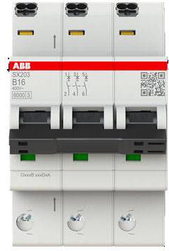 ABB Sicherungsautomat Flexline SX203-B16 B-Charakteristik 6kA 2CDS253003R0165 ABB Sicherungsautomat Flexline SX203-B16 B-Charakteristik 6kA 2CDS253003R0165 von ABB Stotz-Kontakt / Striebel