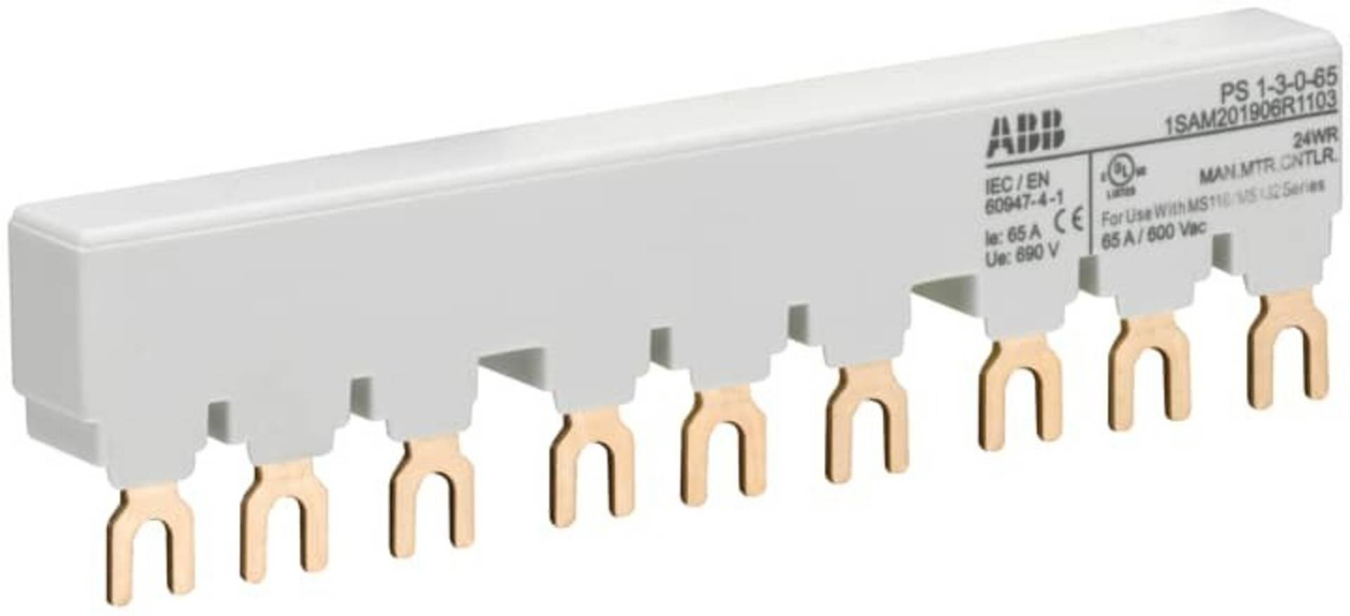 ABB Stotz S&J 3-Phasen Sammelschiene PS1-3-0-65 1SAM201906R1103 ABB Stotz S&J 3-Phasen Sammelschiene PS1-3-0-65 1SAM201906R1103 von ABB Stotz S&J